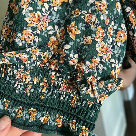 Green floral midi - Picture 3 of 4